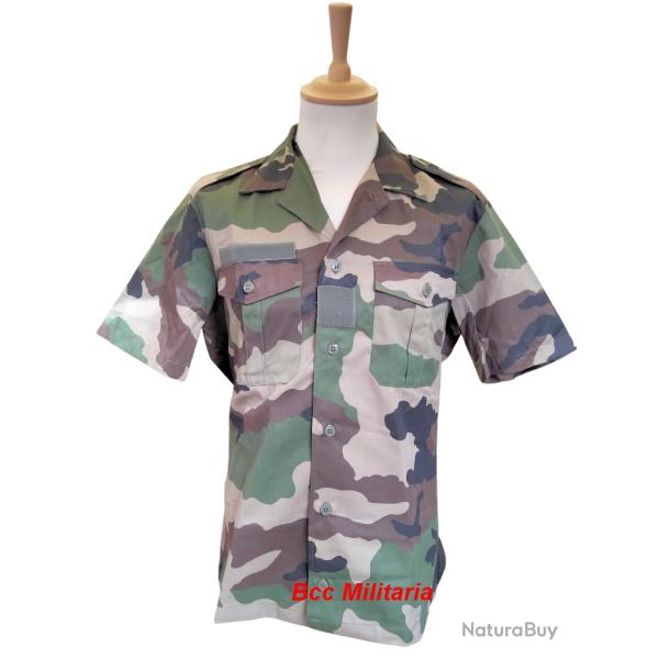 Chemise manche courte arme franaise camouflage centre europe - Taille L