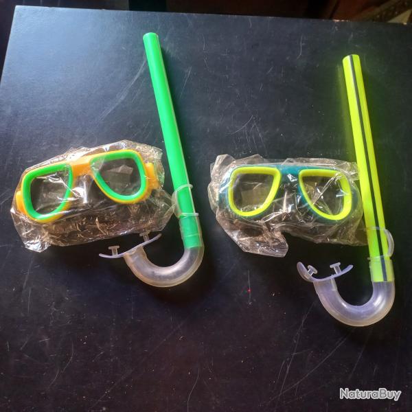 masque de plonge et tuba  pour enfant
