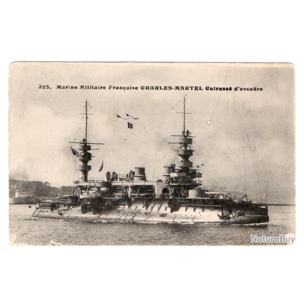 CPA - Marine Militaire Fran�aise -CHARLES-MARTEL. Cuirasse d'escadre  N�3166