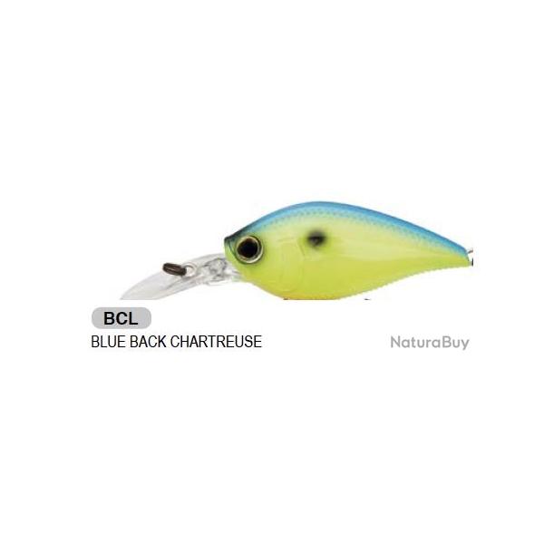 Poisson Nageur Yo-Zuri 3DB Crank 1.5 MR 6cm Blue Black Chartreuse