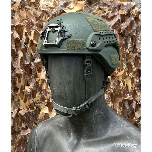 Casque balistique MICH - NIJ3A - vert