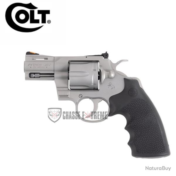 Revolver COLT Python 2,5" Cal 357 Mag Inox Mat