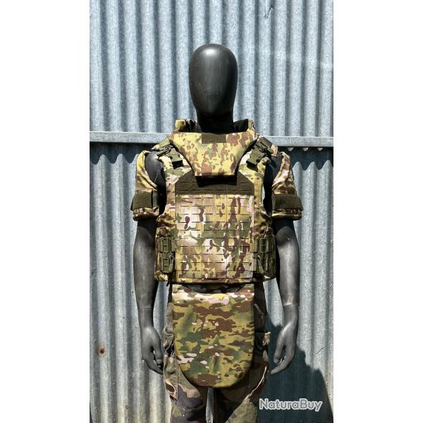 Gilet pare balle lourd - camouflage