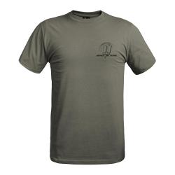 T shirt STRONG Arm&eacute;e de Terre vert olive