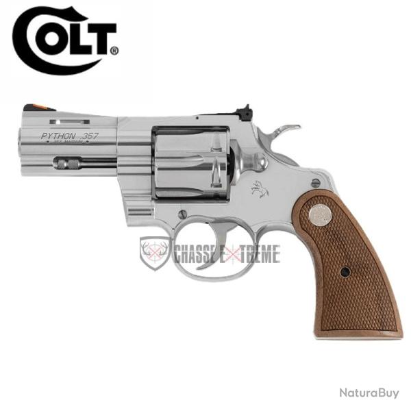 Revolver COLT Python 2,5" Cal 357 Mag Inox Classique