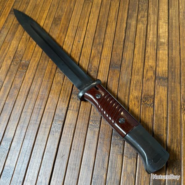 SUPERBE BA�ONNETTE ALLEMANDE 84/98 MAUSER E. PACK& S.  WW2 1937 �TAT PARFAIT