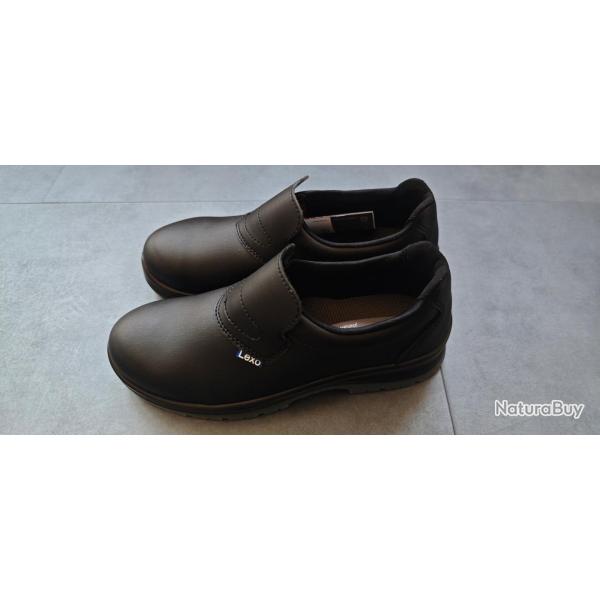 Lexo Venezia 86203 16 Chaussure de travail noir Liquidation