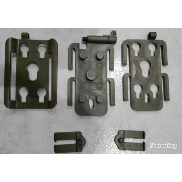 Accessoires MOLLE attache rapide pour Airsoft, Randonn�e, arm�e, chasse, etc...