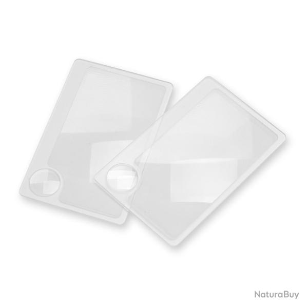 CARSON 2 Loupes carte de crdit