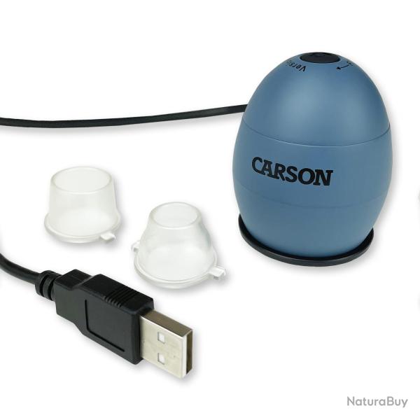 CARSON zOrb microscope DEL/USB pour ordinateurs