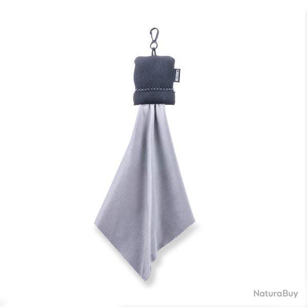 CARSON Stuff-It Pro chiffon de nettoyage en microfibre noir