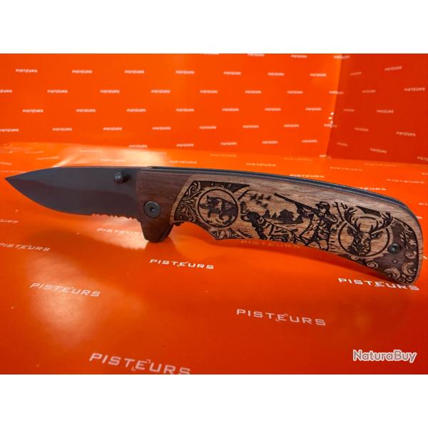 Couteau "Sc�ne de chasse"