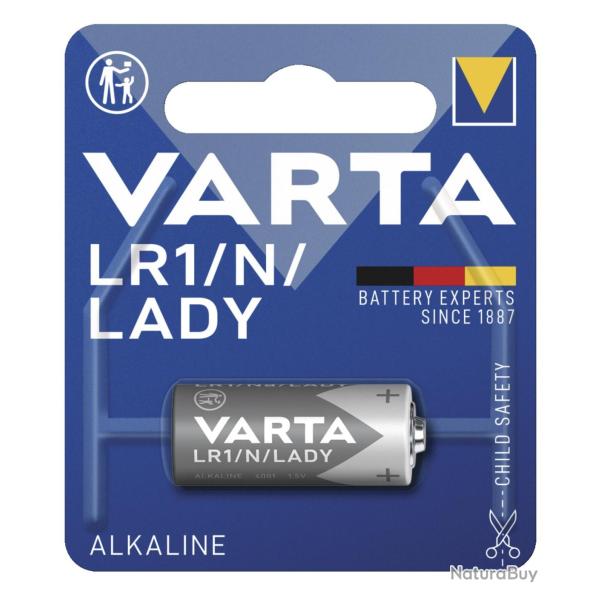 BLISTER DE 1 PILE VARTA MOD. LR1 1,5V