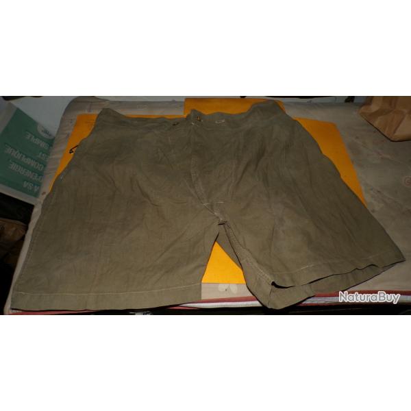 CALECON EN TISSU ,PORTE SOUS LA TENUE DE COMBAT , TAMPON VISIBLE TAILLE 40 SOIT M   , BON ETAT  VOIR