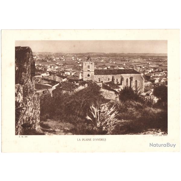 TIRAGE DE CLICH TYPE GRAVURE - COMPAGNIE ARIENNE FRANAISE - LA PLAINE D'HYRES