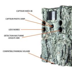 Bushnell CORE 4K - 30MP - LED NOIRE - CAMO