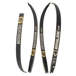 Branches Kinetic Athlos en carbone 3K et bois d'érable 42-44 lbs 25"-68"/23"-66"