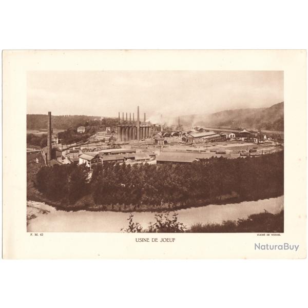 TIRAGE DE CLICH TYPE GRAVURE - COMPAGNIE ARIENNE FRANAISE - USINE DE JOUEF