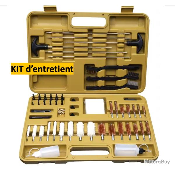 Kit de nettoyage de pistolet, outil pour armes a fen comprenant toutes les fournitures essentielles