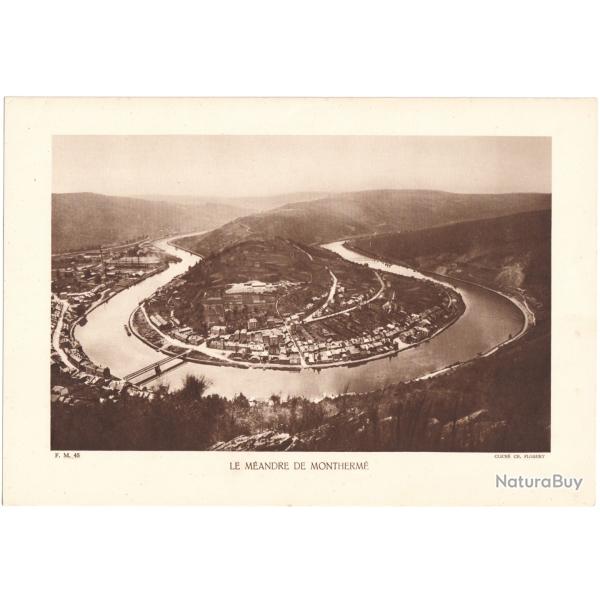 TIRAGE DE CLICH TYPE GRAVURE - COMPAGNIE ARIENNE FRANAISE - LE MANDRE DE MONTHERM