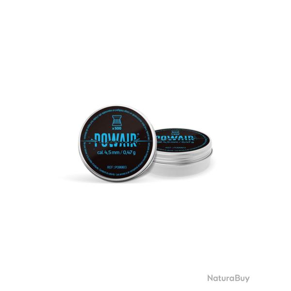 POWAIR PLOMBS 4.5 PLATS X500