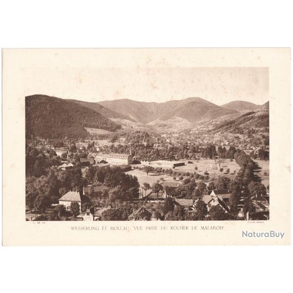 TIRAGE DE CLICH TYPE GRAVURE - COMPAGNIE ARIENNE FRANAISE - WESSERLING ET MOLLAU