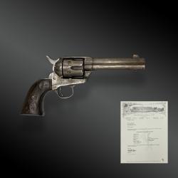 REVOLVER COLT SINGLE ACTION ARMY dit « PEACEMEAKER» États-Unis, fabrication de 1891