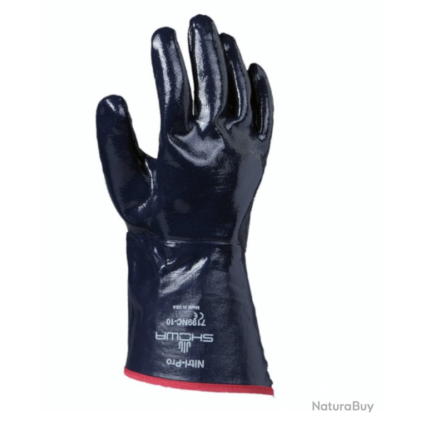Showa Gant Nitri-Pro /  sac de 12 paires de gants Taille L