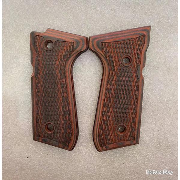 Plaquettes Bois Beretta 92 / M9 / 96 / 98 - SKX INDUSTRIES