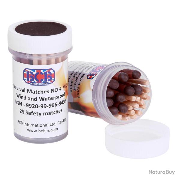 Allumettes �tanches x25