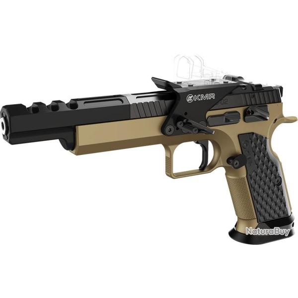 PISTOLET KMR S-02 OPEN 6,7�� OR GREY KAKI 22LR
