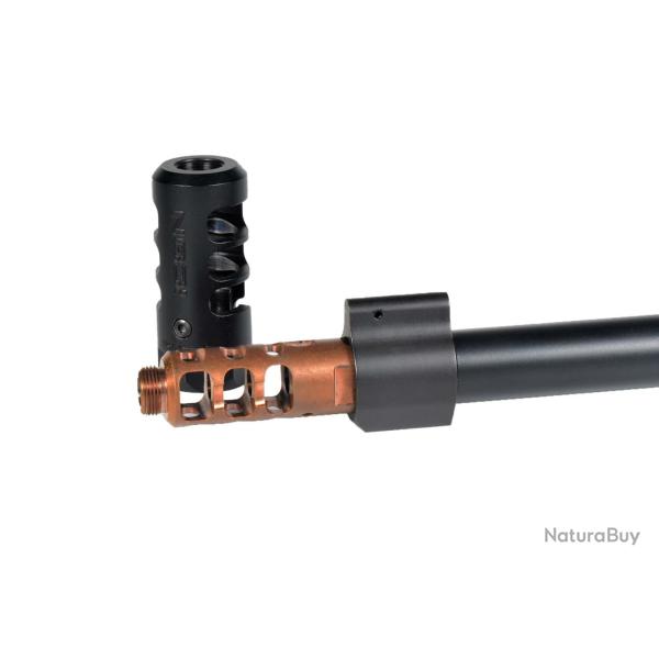 ICON DEFENSE TRU-CORE MUZZLE BRAKE (FOR .223/556) Black Shell/Copper PVD Core
