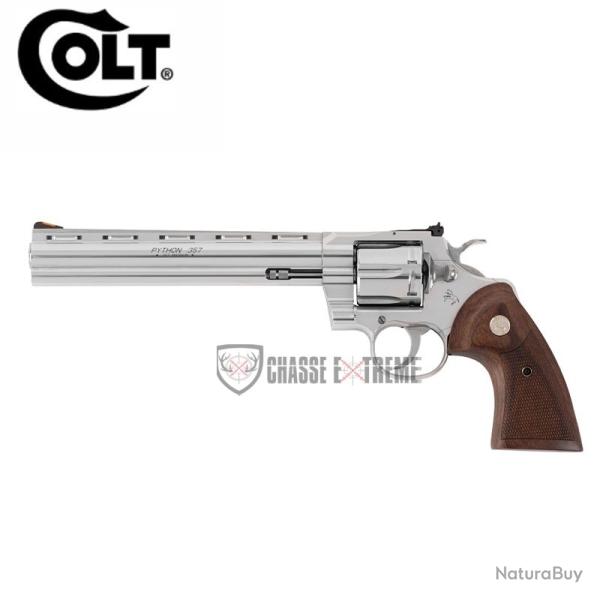 Revolver COLT Python 8" Cal 357 Mag Inox