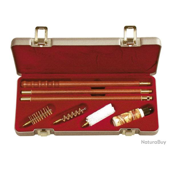 COFFRET DE NETTOYAGE FUSIL STIL CRIN CAL. 16 BAGUETTE BOIS