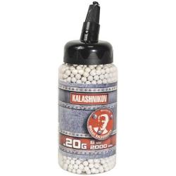 KALASHNIKOV - CAL. 6 MM 0,20G BLANC