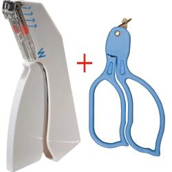 PACK AGRAFEUSE CUTAN&Eacute;E JETABLE PREMIERS SECOURS PISTEURS