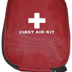TROUSSE PREMIERS SECOURS PISTEURS ROUGE