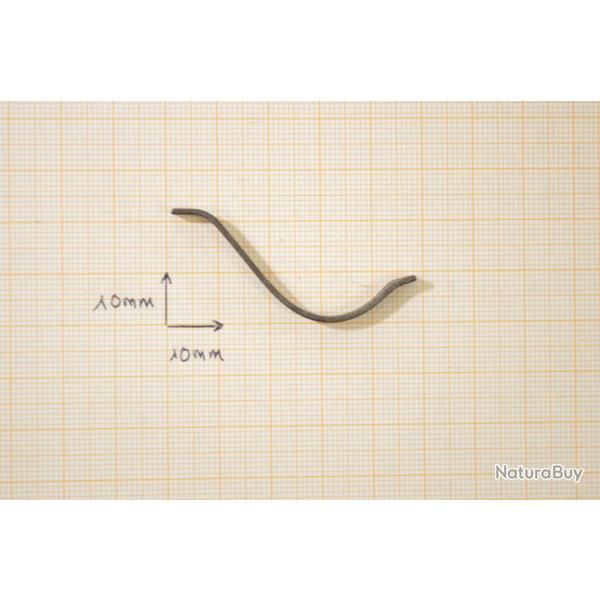 Ressort de revolver en S. Ressort de d�tente ou chien. (G)