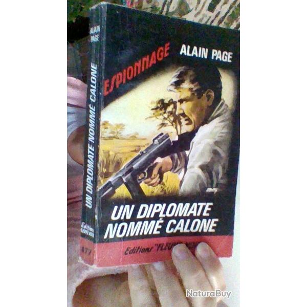 Un diplomate nomm Calone  par Alain Page - Fleuve noir -