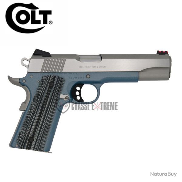 Pistolet COLT Competition 6" Cal 45 Acp Inox