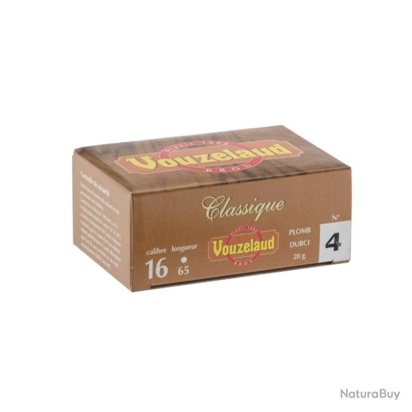 Cartouches Vouzelaud Classique Petit culot en 16/65 PB n4