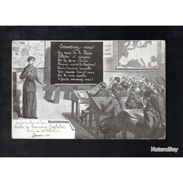 carte postale patriotique souvenez-vous chant patriotique