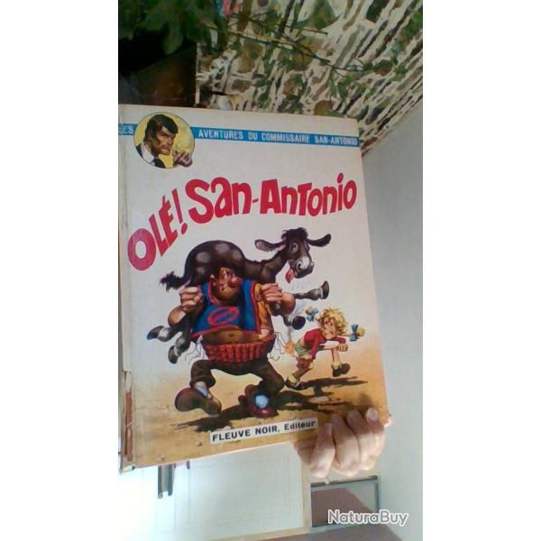 Ol San-Antonio - Les aventures de San - Antonio - Fleuve noir editeur -