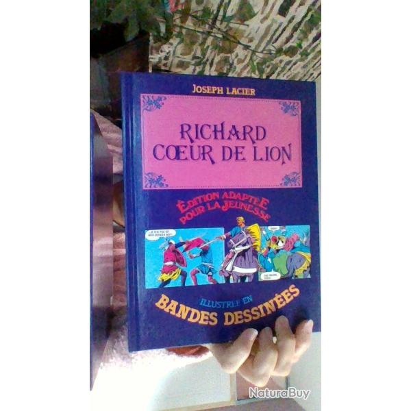 Richard coeur de lion par Joseph Lacier - Edition adapte pour la jeunesse -