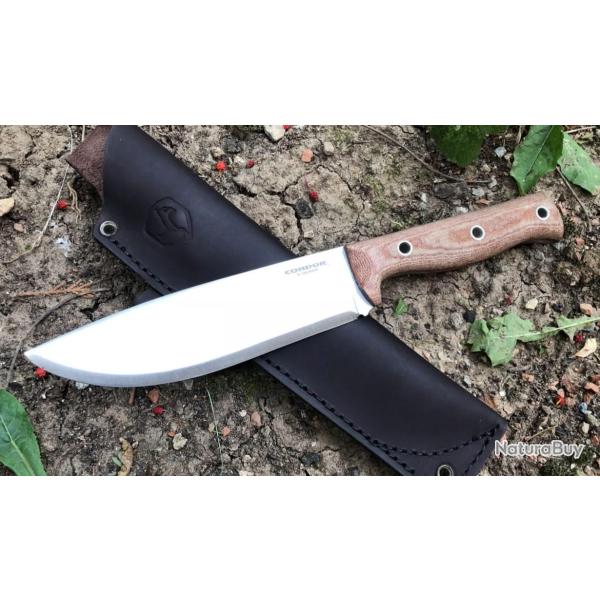 Condor Low Drag Knife CTK2814-6.5HC - couteau outdoor fixe