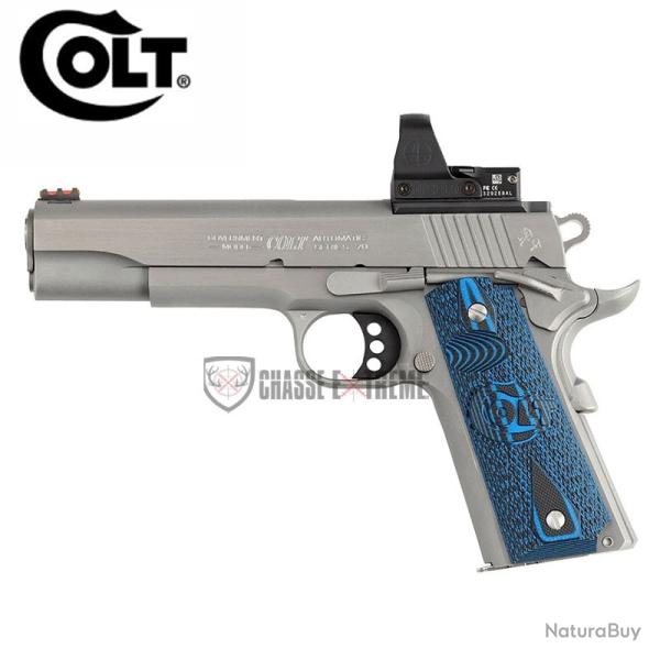 Pistolet COLT Competition OR 5" Cal 45 Acp Inox