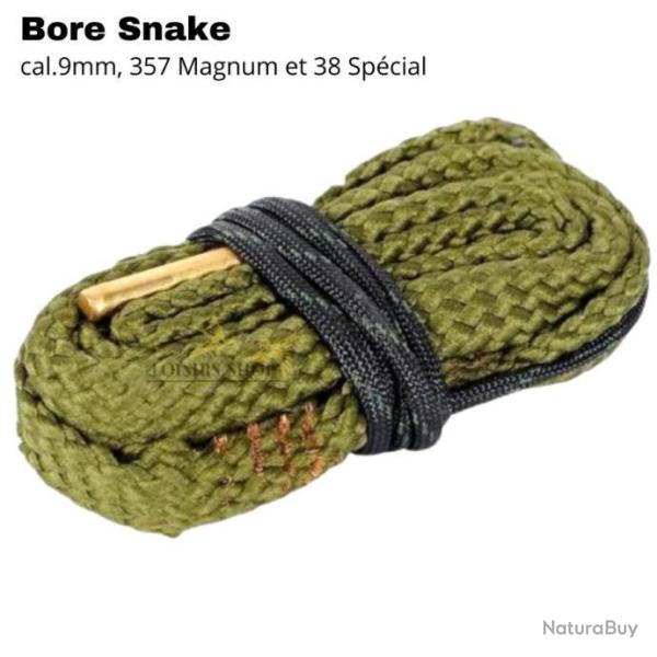 Cordon de nettoyage bore snake cal.9mm, 357 Magnum et 38 Sp�cial