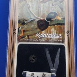 Coffret Cadeau Collecteur Remington Duck Tin Lame Acier Inox Manche en Os &Eacute;dition Limit&eacute;e R15686