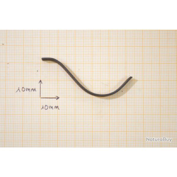 Ressort de revolver en S. Ressort de d�tente ou chien. (L)