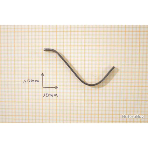 Ressort de revolver en S. Ressort de d�tente ou chien. (N)